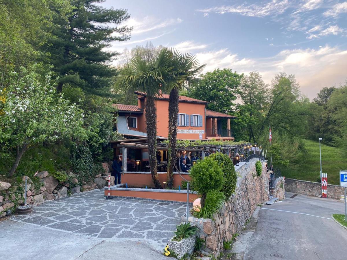 Grotto Del Pan Perdue Bed and Breakfast Lugano Exteriör bild