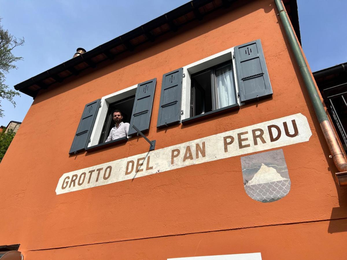 Grotto Del Pan Perdue Bed and Breakfast Lugano Exteriör bild